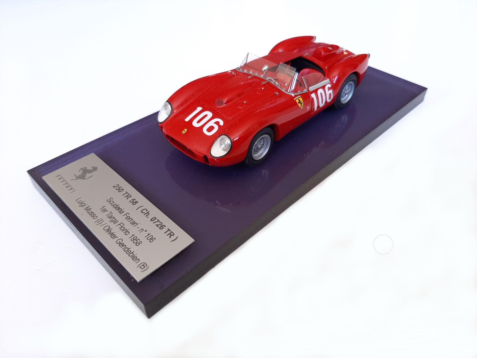 JF Alberca : Ferrari 250 TR Targa Florio 1958 --> SOLD, Modelart111